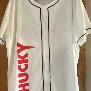 NWOT Chucky White Jersey 3XL Shirt
